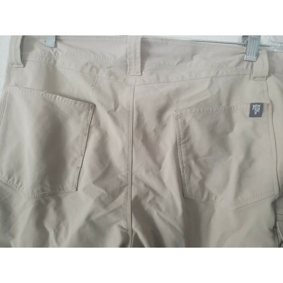 The North Face Mens Sz 34  Brown Flat Front Regular Fit Outdoor Hiking Pants - Picture 6 of 8